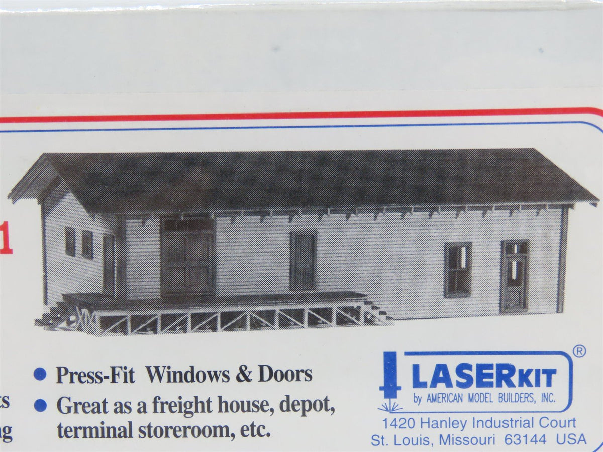 N American Model Builders Lineside Structures Kit #601 Freight House - Sealed