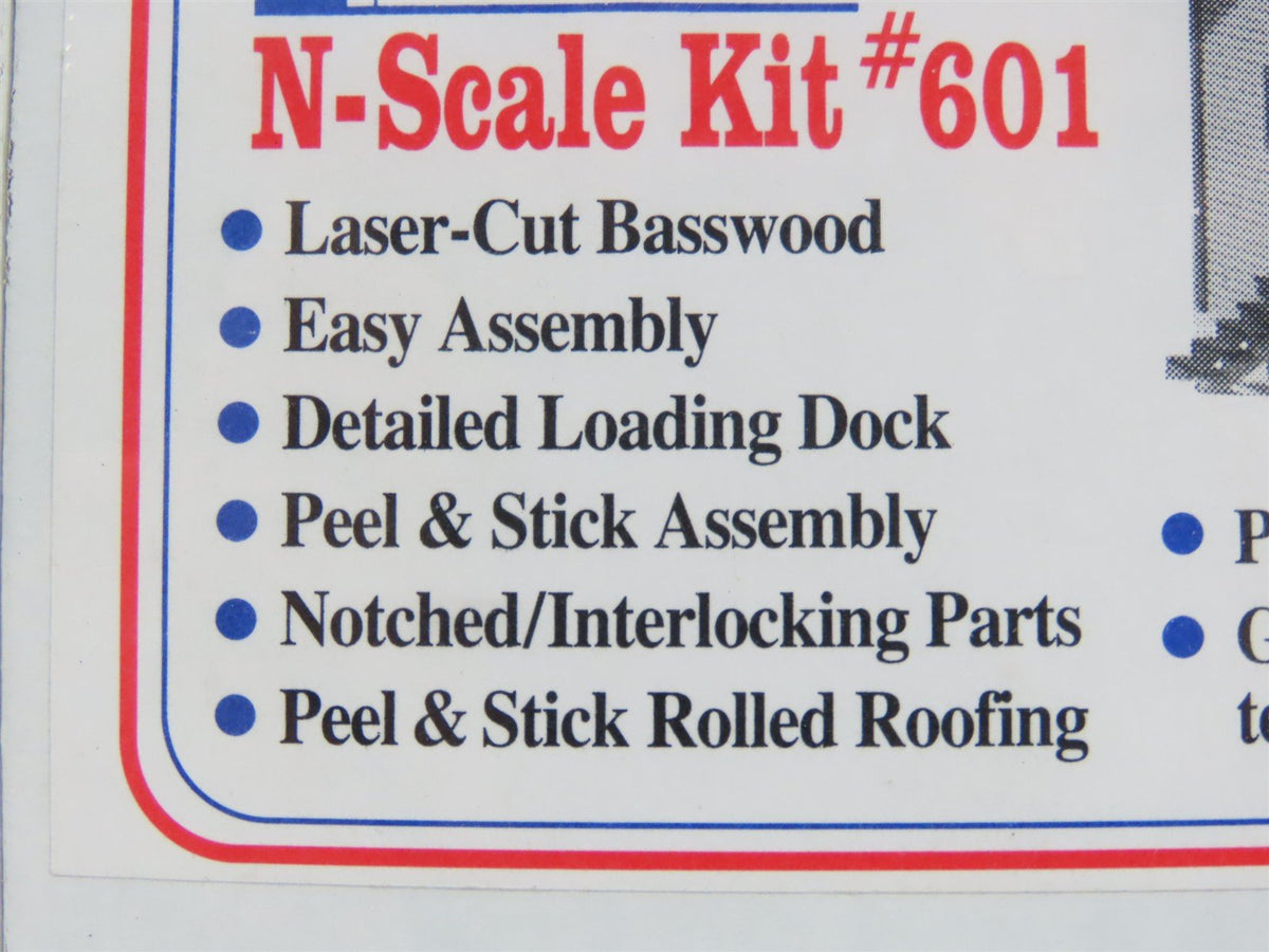N American Model Builders Lineside Structures Kit #601 Freight House - Sealed