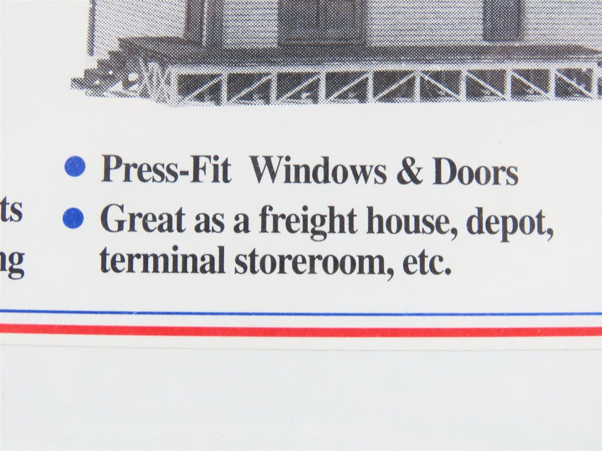 N American Model Builders Lineside Structures Kit #601 Freight House - Sealed