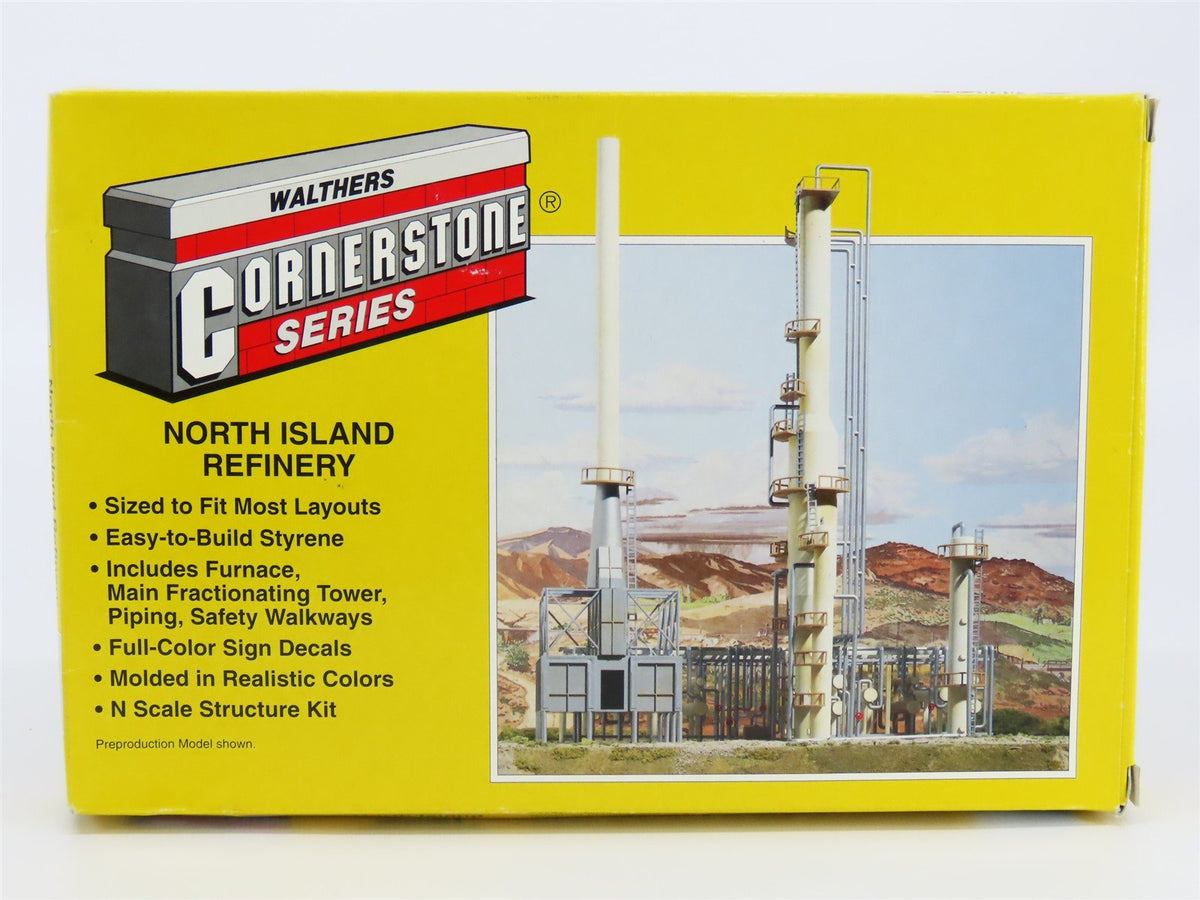 N 1/160 Scale Walthers Cornerstone Kit 933-3219 North Island Refinery