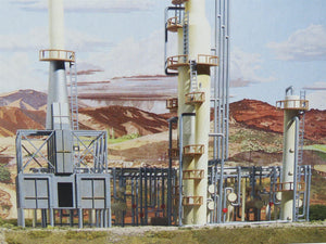N 1/160 Scale Walthers Cornerstone Kit 933-3219 North Island Refinery