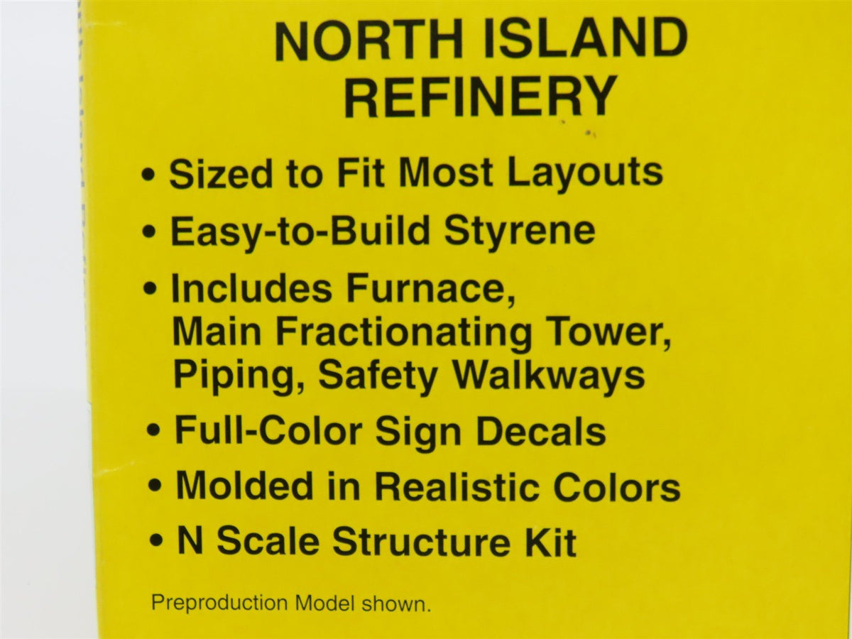 N 1/160 Scale Walthers Cornerstone Kit 933-3219 North Island Refinery