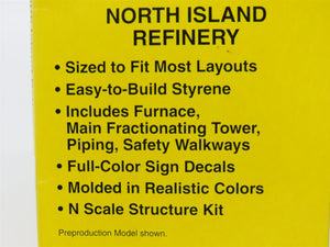 N 1/160 Scale Walthers Cornerstone Kit 933-3219 North Island Refinery