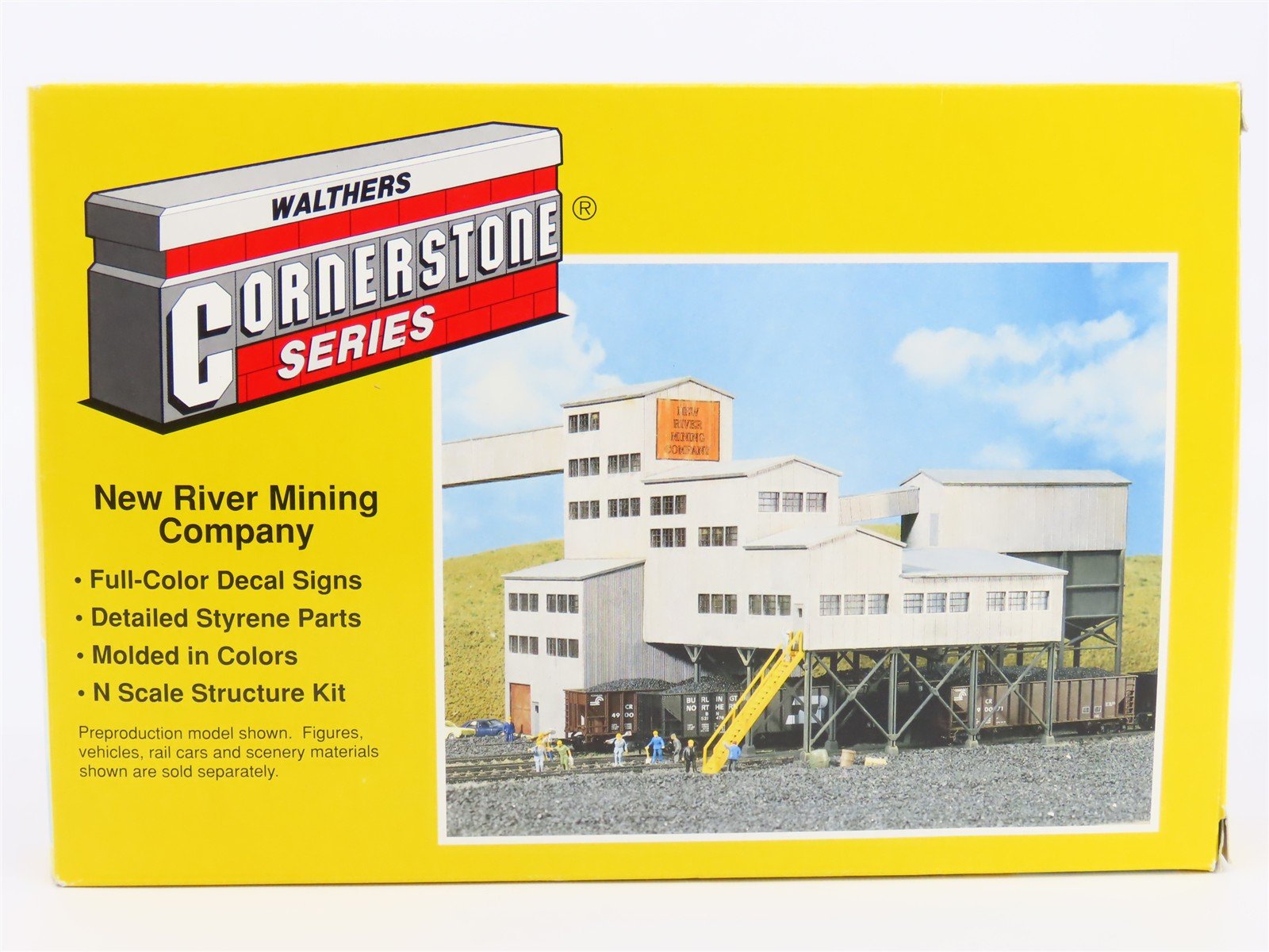 N 1/160 Scale Walthers Cornerstone Kit 933-3221 New River Mining Company