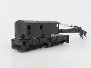 HO Scale Lionel Black Undecorated Operating Crane Car