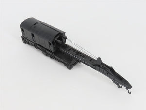 HO Scale Lionel Black Undecorated Operating Crane Car