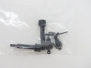 HO Scale Lionel Black Undecorated Operating Crane Car