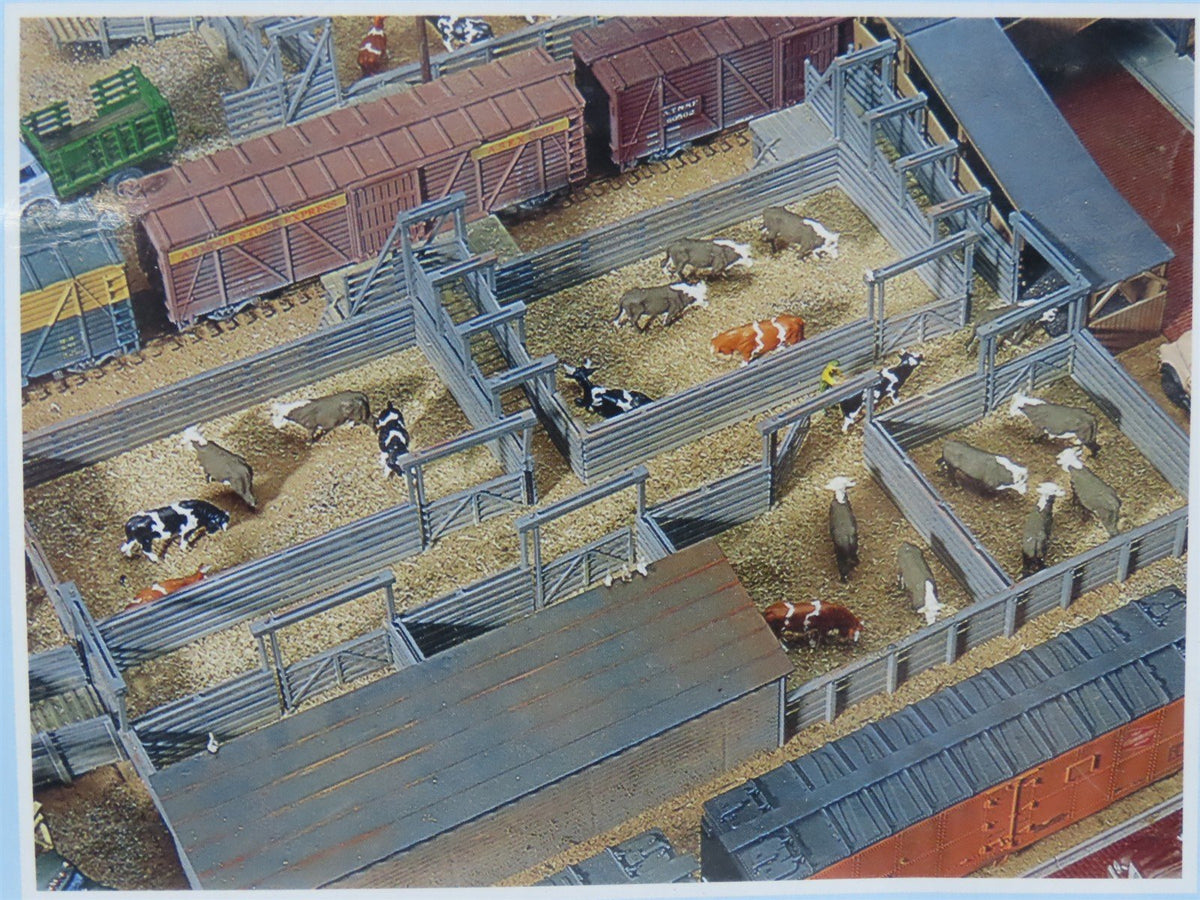 HO 1/87 Scale Walthers Cornerstone Kit 933-3047 Stock Yard - Sealed