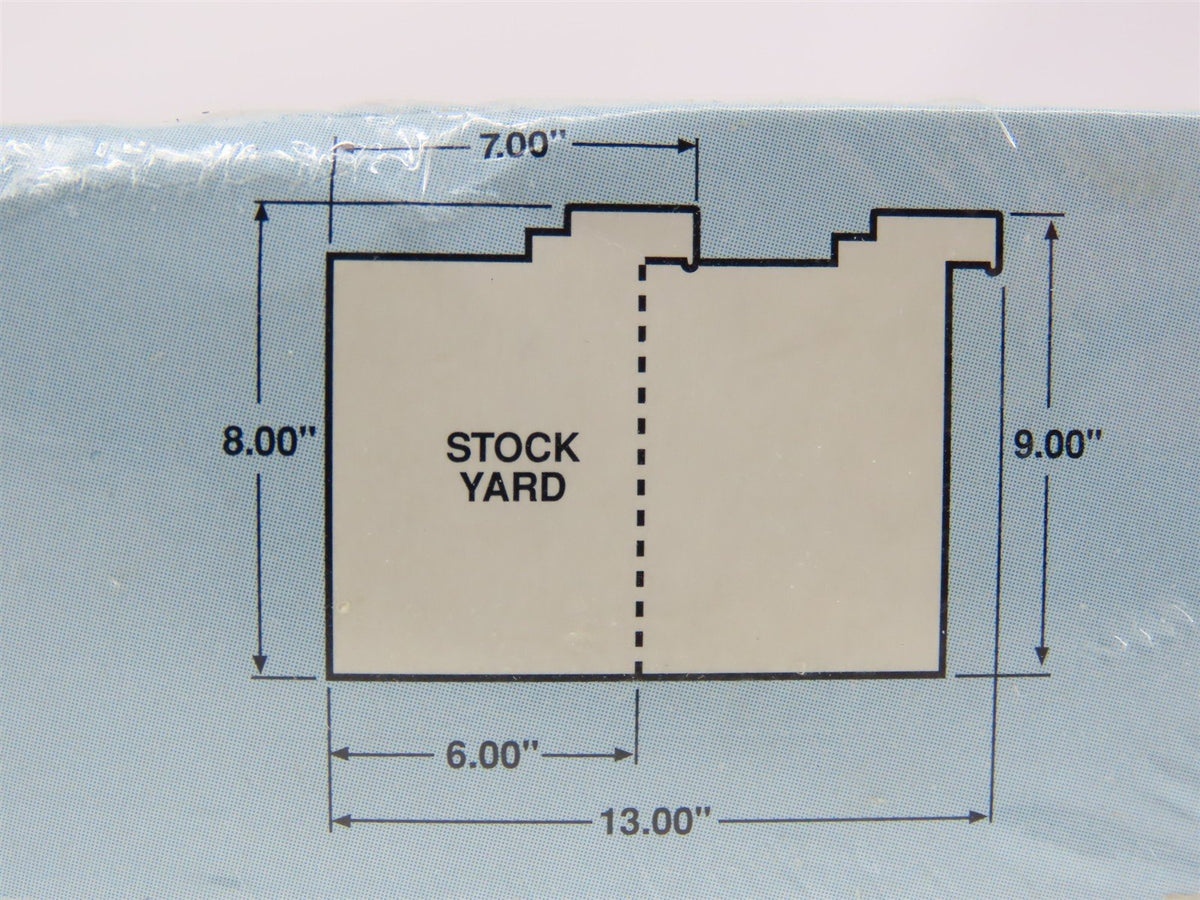 HO 1/87 Scale Walthers Cornerstone Kit 933-3047 Stock Yard - Sealed
