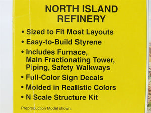 N 1/160 Scale Walthers Cornerstone Kit 933-3219 North Island Refinery