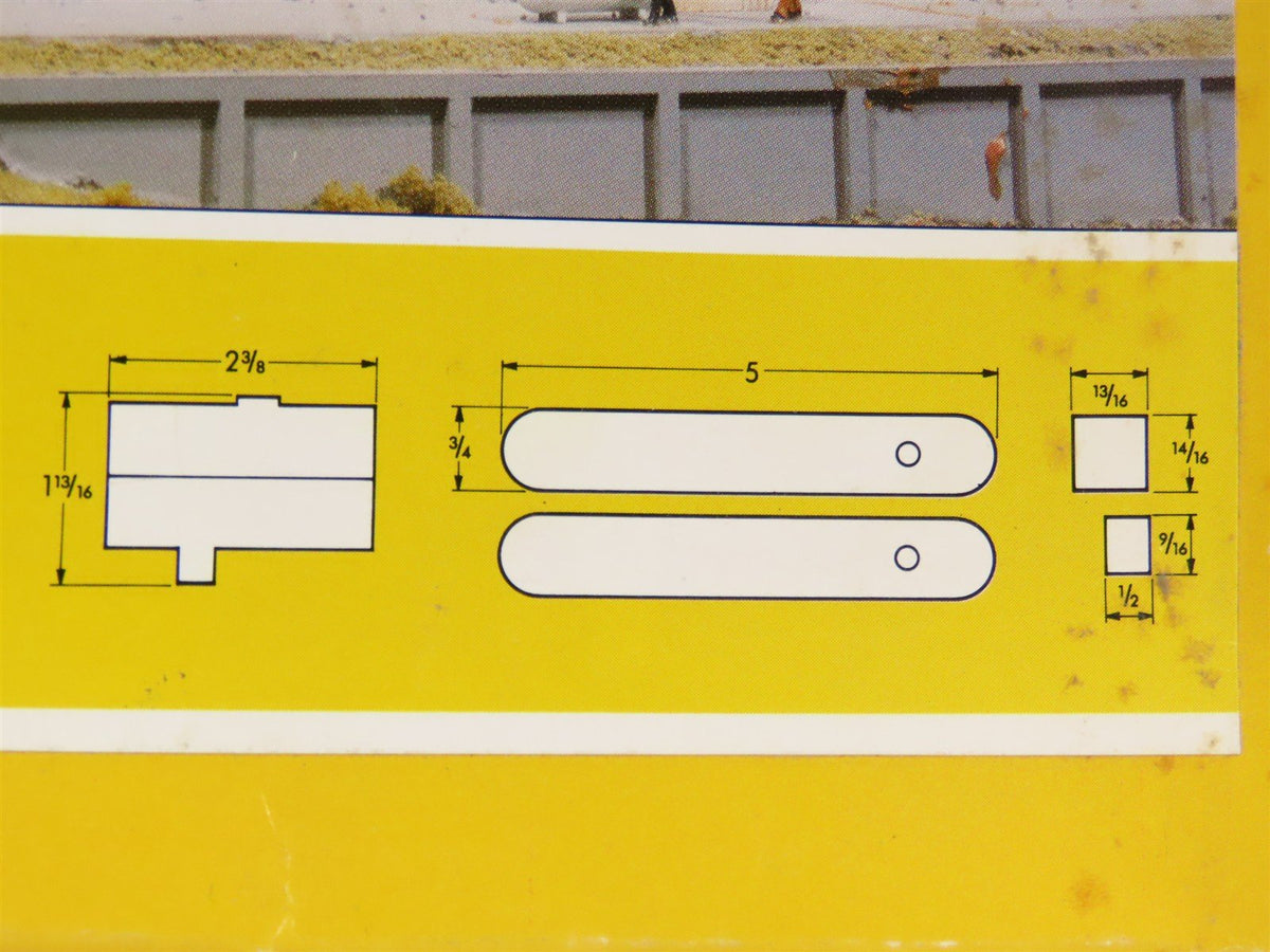 N 1/160 Scale Walthers Cornerstone Kit 933-3213 Central Gas &amp; Supply