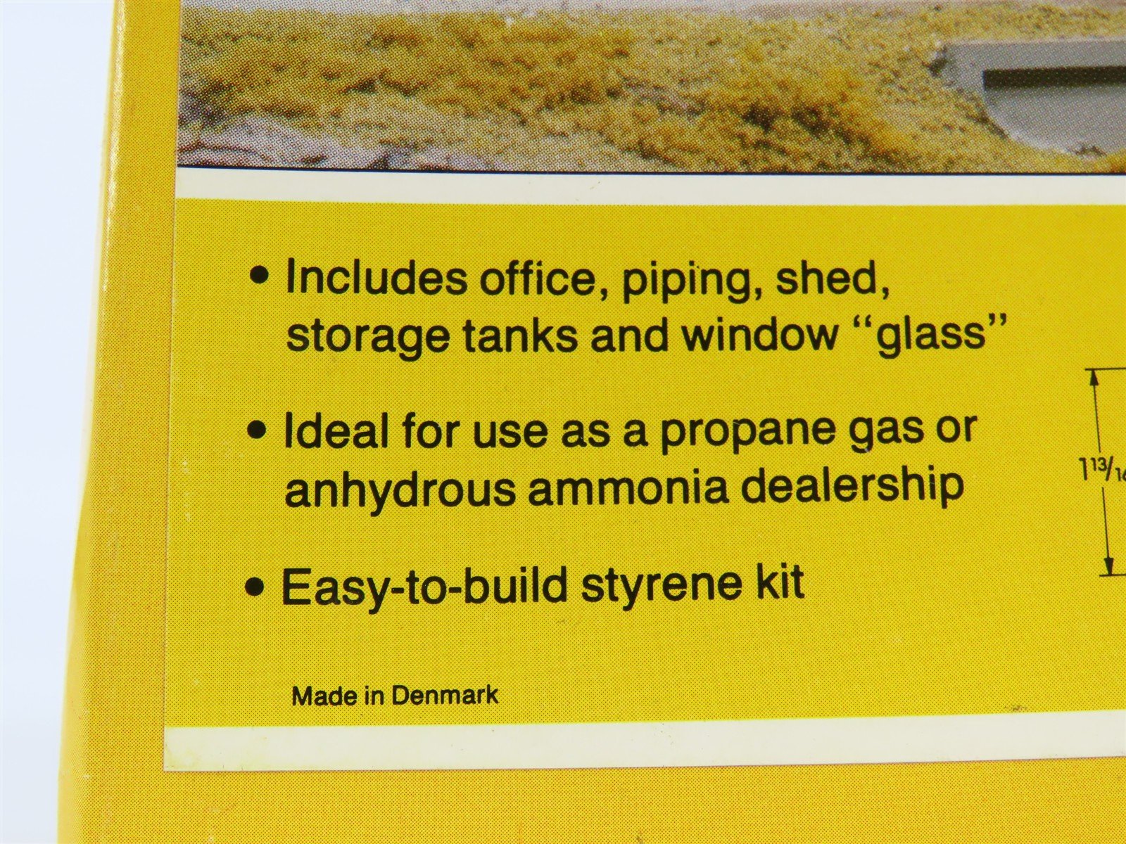 N 1/160 Scale Walthers Cornerstone Kit 933-3213 Central Gas & Supply