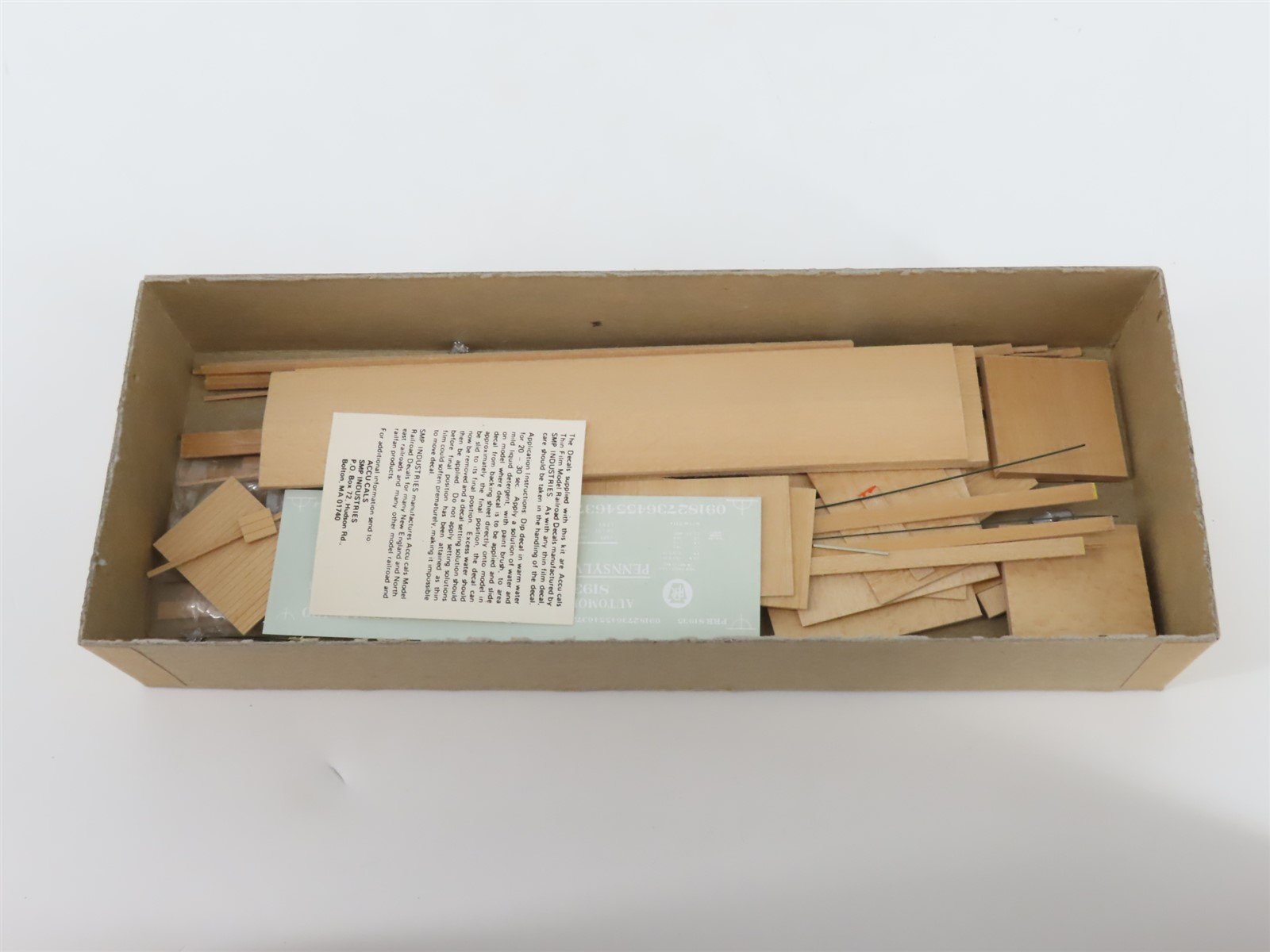 HO Quality Craft Models 1976 Prestige Kit 328 PRR Pennsylvania 50' Box Car