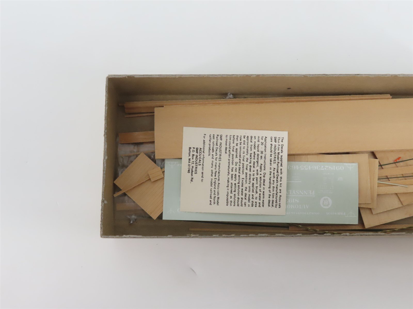 HO Quality Craft Models 1976 Prestige Kit 328 PRR Pennsylvania 50' Box Car