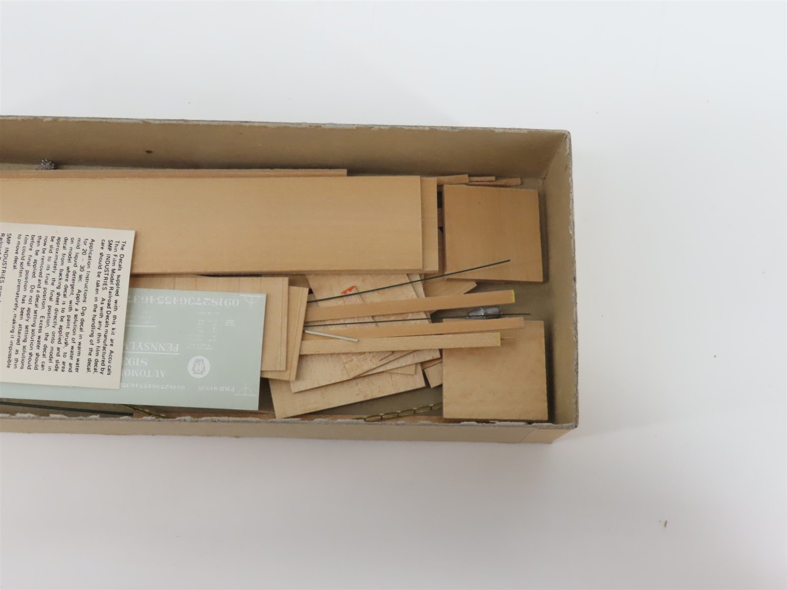 HO Quality Craft Models 1976 Prestige Kit 328 PRR Pennsylvania 50' Box Car