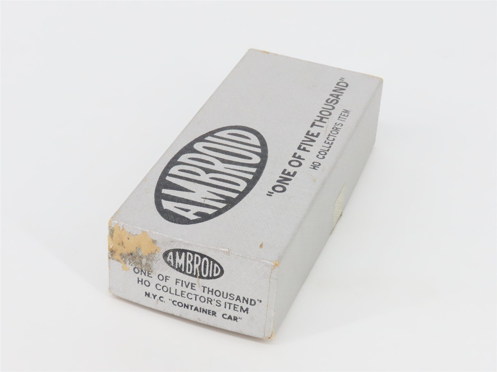 HO Scale Ambroid Kit NYC New York Central Container Car