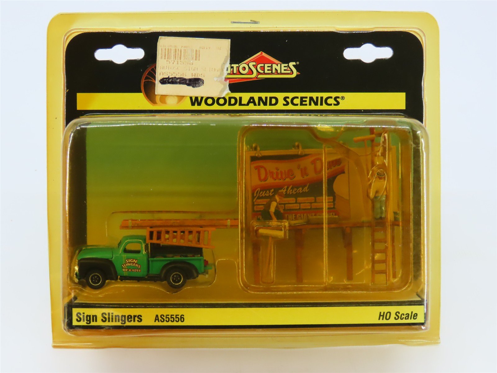 HO 1/87 Scale Woodland Scenics AutoScenes AS5556 Sign Slingers