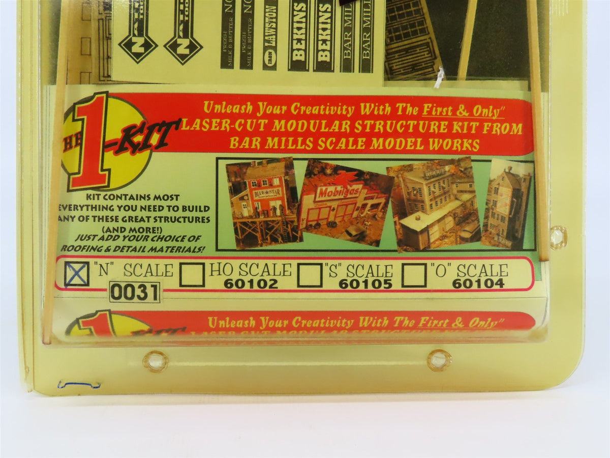 N 1/160 Scale Bar Mills The 1-Kit 0031 Laser-Cut Modular Structure