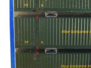 HO Scale Athearn 28997 CSX 53' Jindo Container 3-Pack Sealed