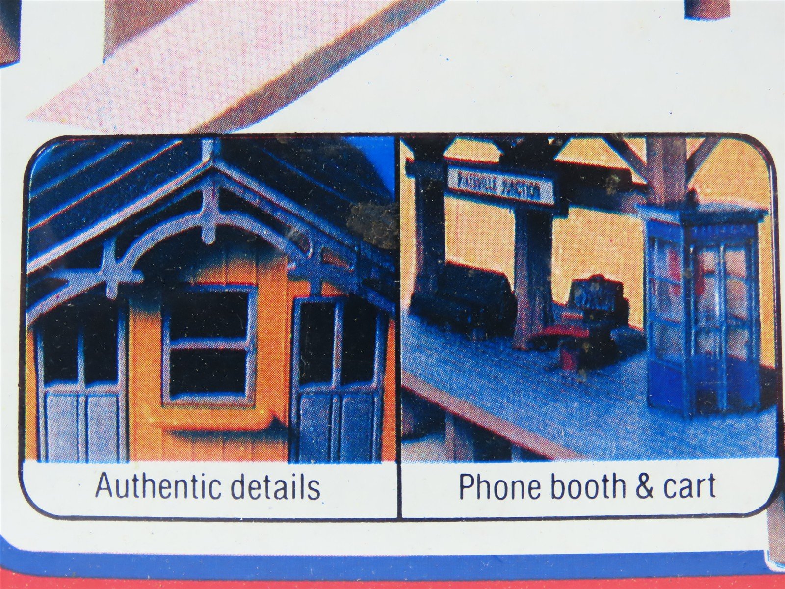 HO 1/87 Scale Life-Like Kit No. 1347 Train Station - Sealed