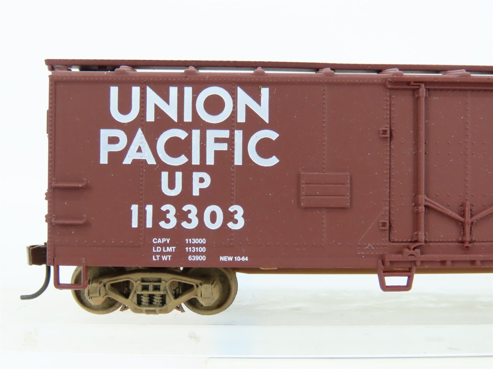 HO Scale Walthers Trainline UP Union Pacific Single Door Box Car #113303