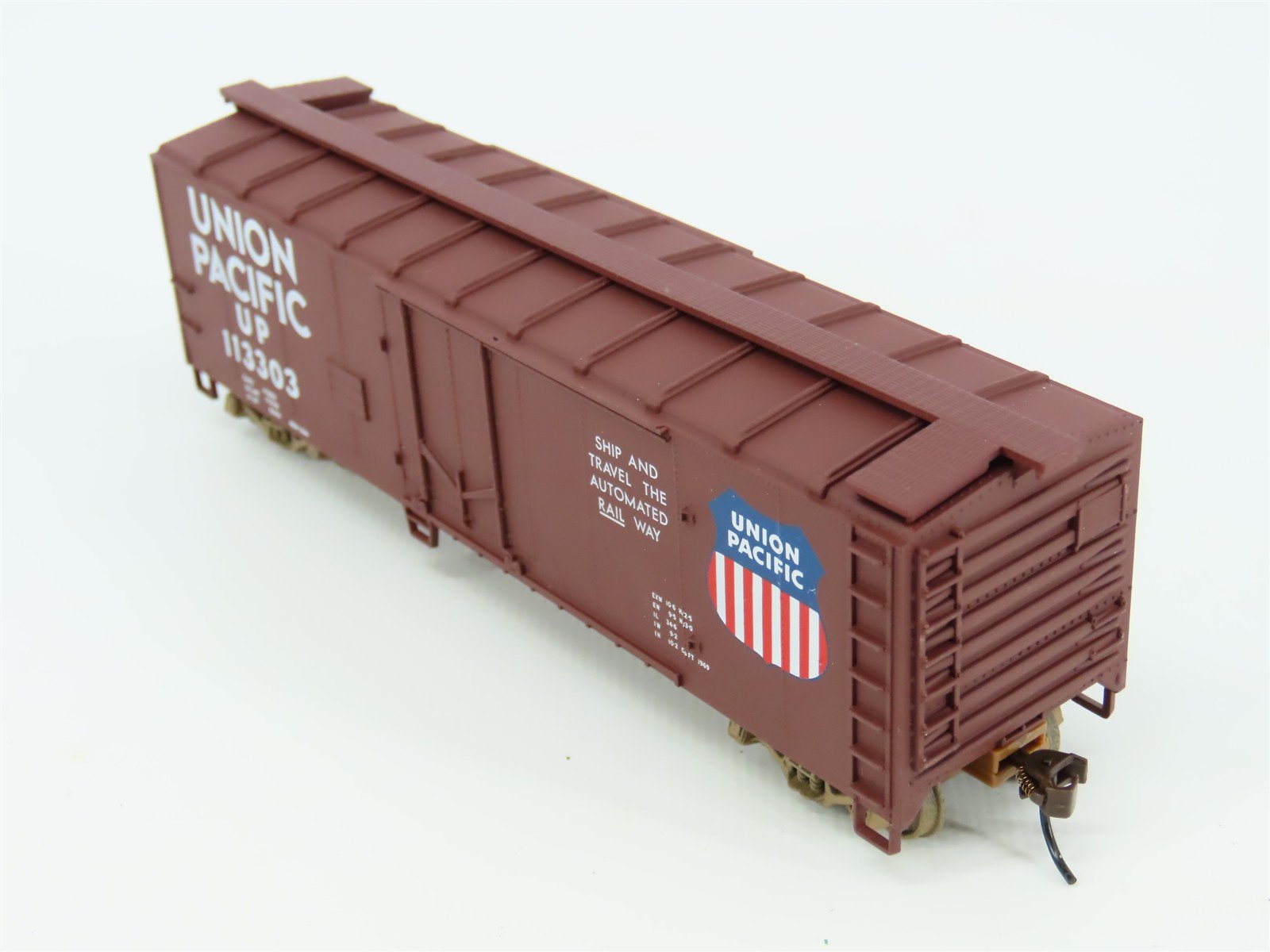 HO Scale Walthers Trainline UP Union Pacific Single Door Box Car #113303