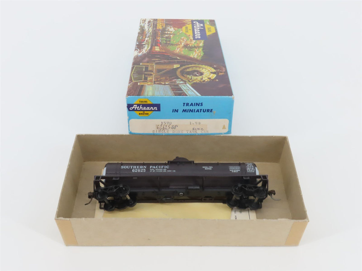 HO Scale Athearn 1570 SP Southern Pacific Single Dome Tank Car #62625 - CUSTOM