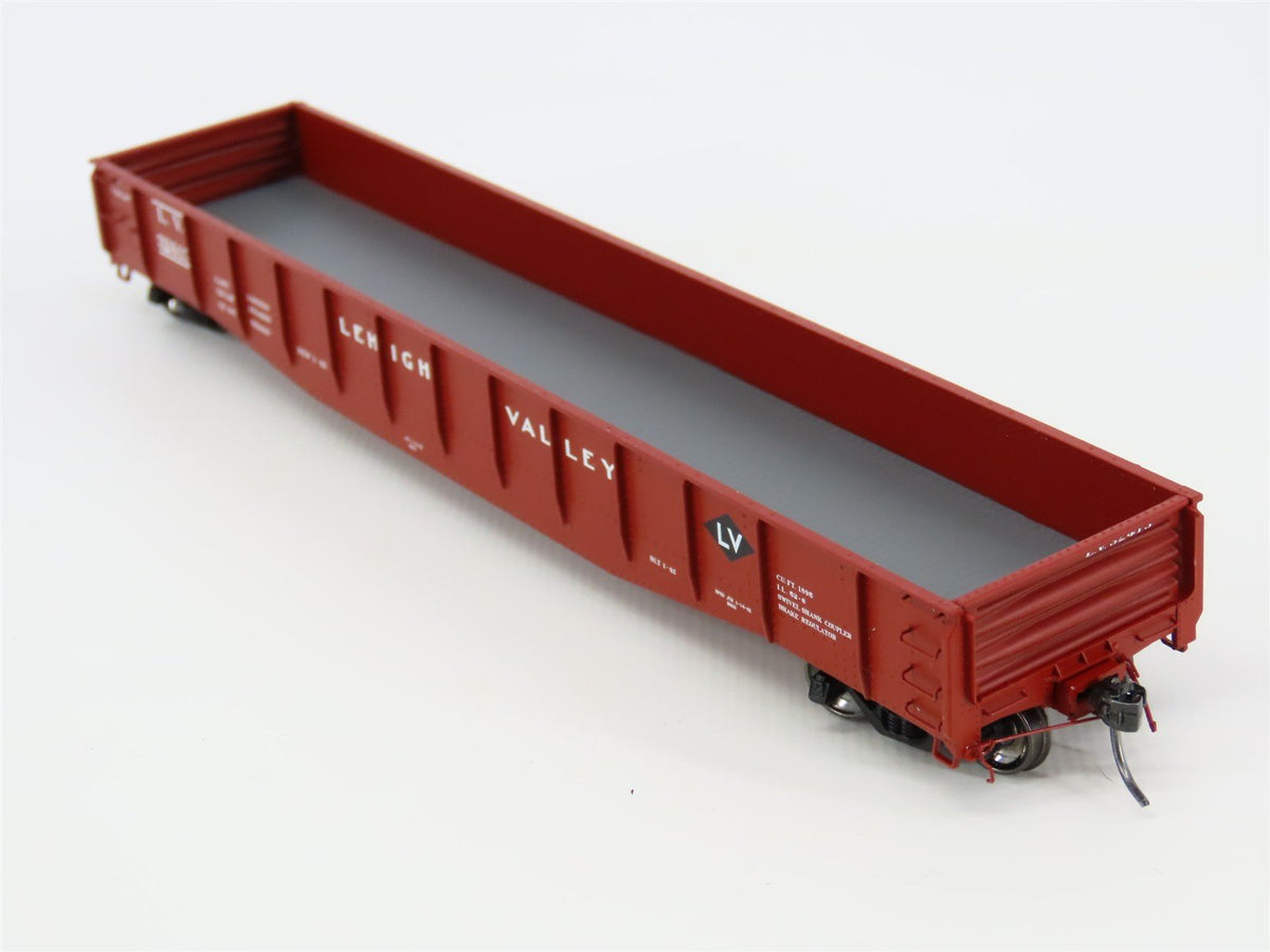 HO Tangent 10921-02 LV Lehigh Valley Bethlehem 52&#39; 6&quot; Riveted Gondola #32413