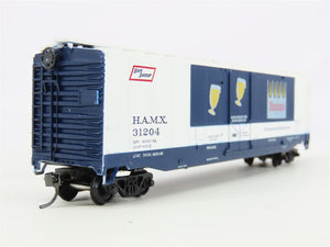 HO Scale Athearn 5271 HAMX Hamm's Beer 50' Plug Door Box Car #31204