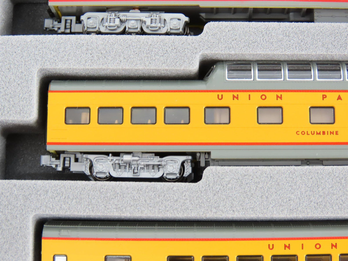 N Scale Kato 10706-4 UP Union Pacific Passenger 7 Car Set