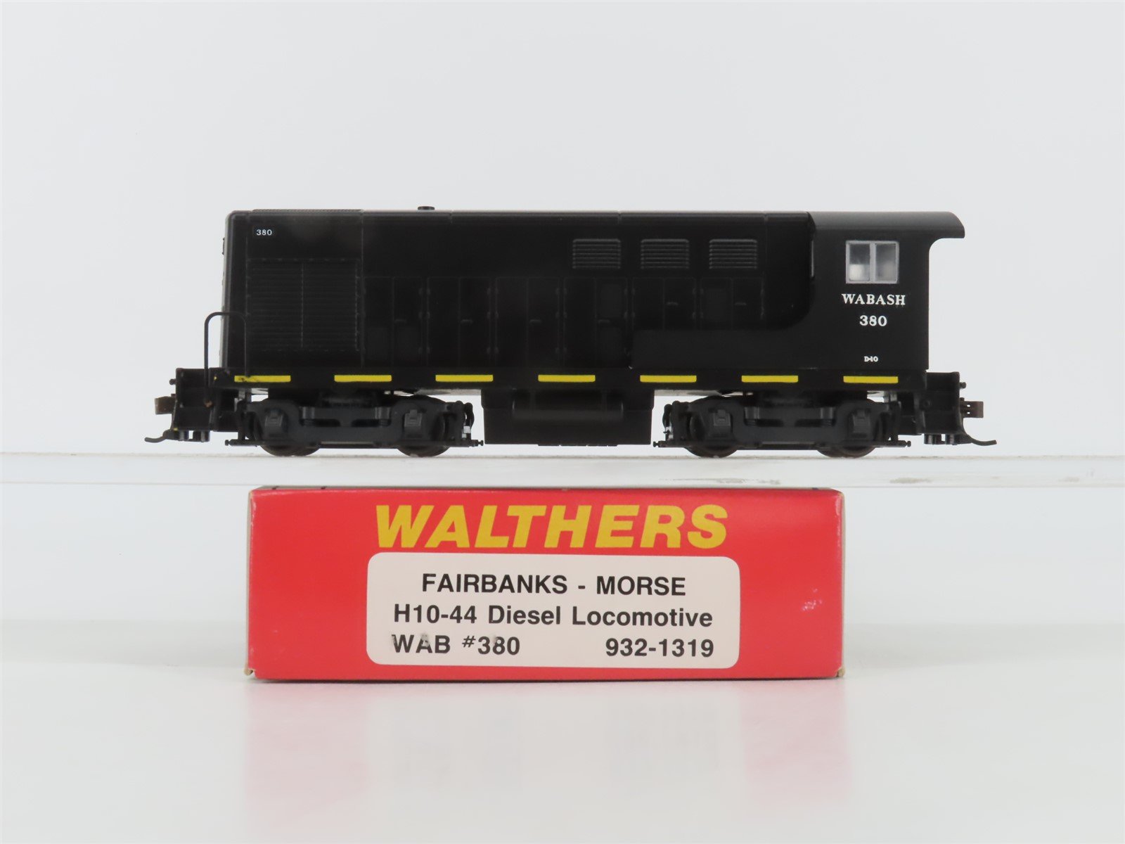HO Scale Walthers 932-1319 WAB Wabash FM H10-44 Diesel Locomotive #380