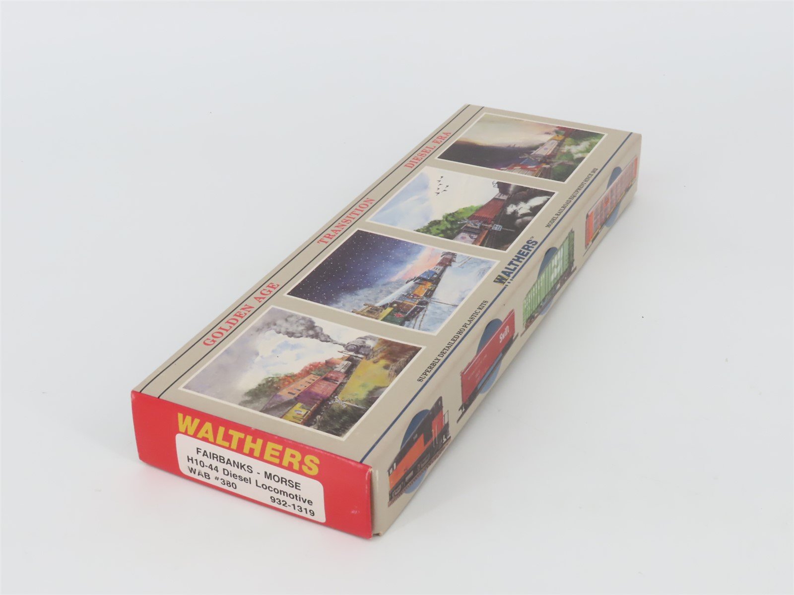 HO Scale Walthers 932-1319 WAB Wabash FM H10-44 Diesel Locomotive #380