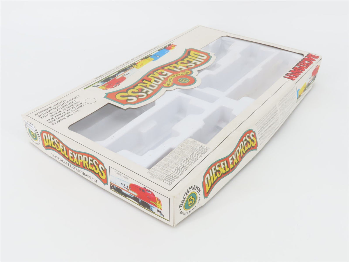HO Bachmann 00091 ATSF Santa Fe &quot;Warbonnet&quot; EMD F7A Diesel Freight Train Set