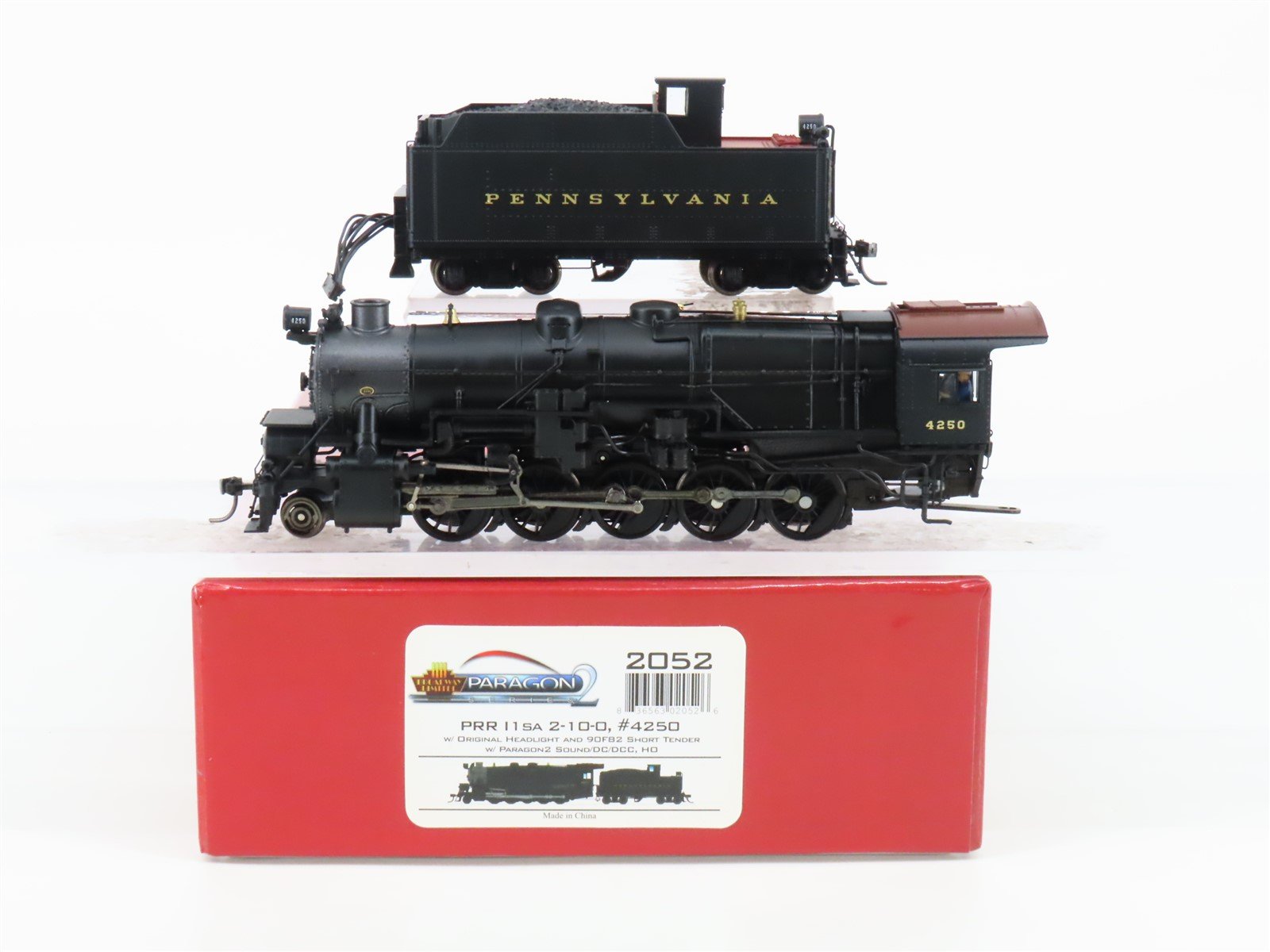 HO Broadway Limited BLI 2052 PRR Pennsylvania 2-10-0 I1sa Steam #4250 - Paragon2