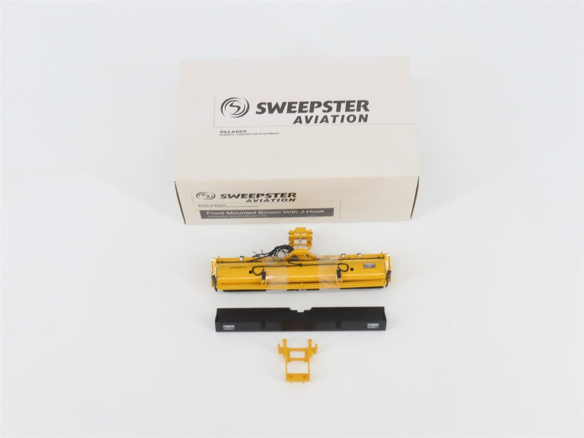 1:50 Paladin TWH074A Die-Cast Sweepster Aviation Front Mounted Broom w/ J-Hook