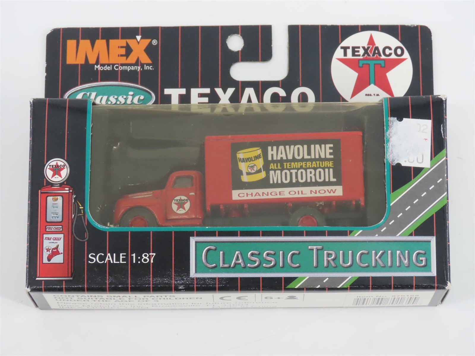 LOT of 2 1:87 Scale IMEX Die-Cast Texaco Trucks