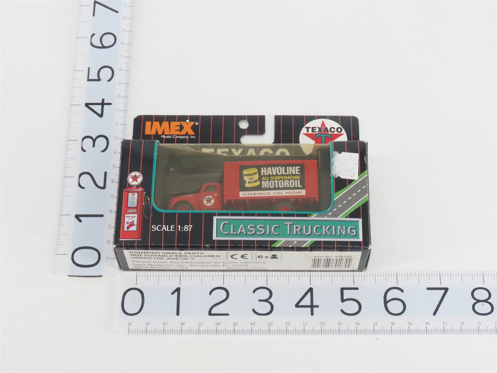 LOT of 2 1:87 Scale IMEX Die-Cast Texaco Trucks