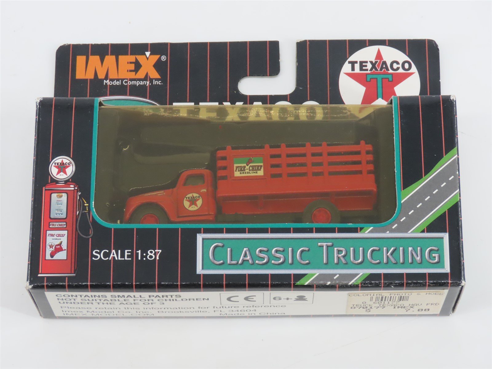 LOT of 2 1:87 Scale IMEX Die-Cast Texaco Trucks