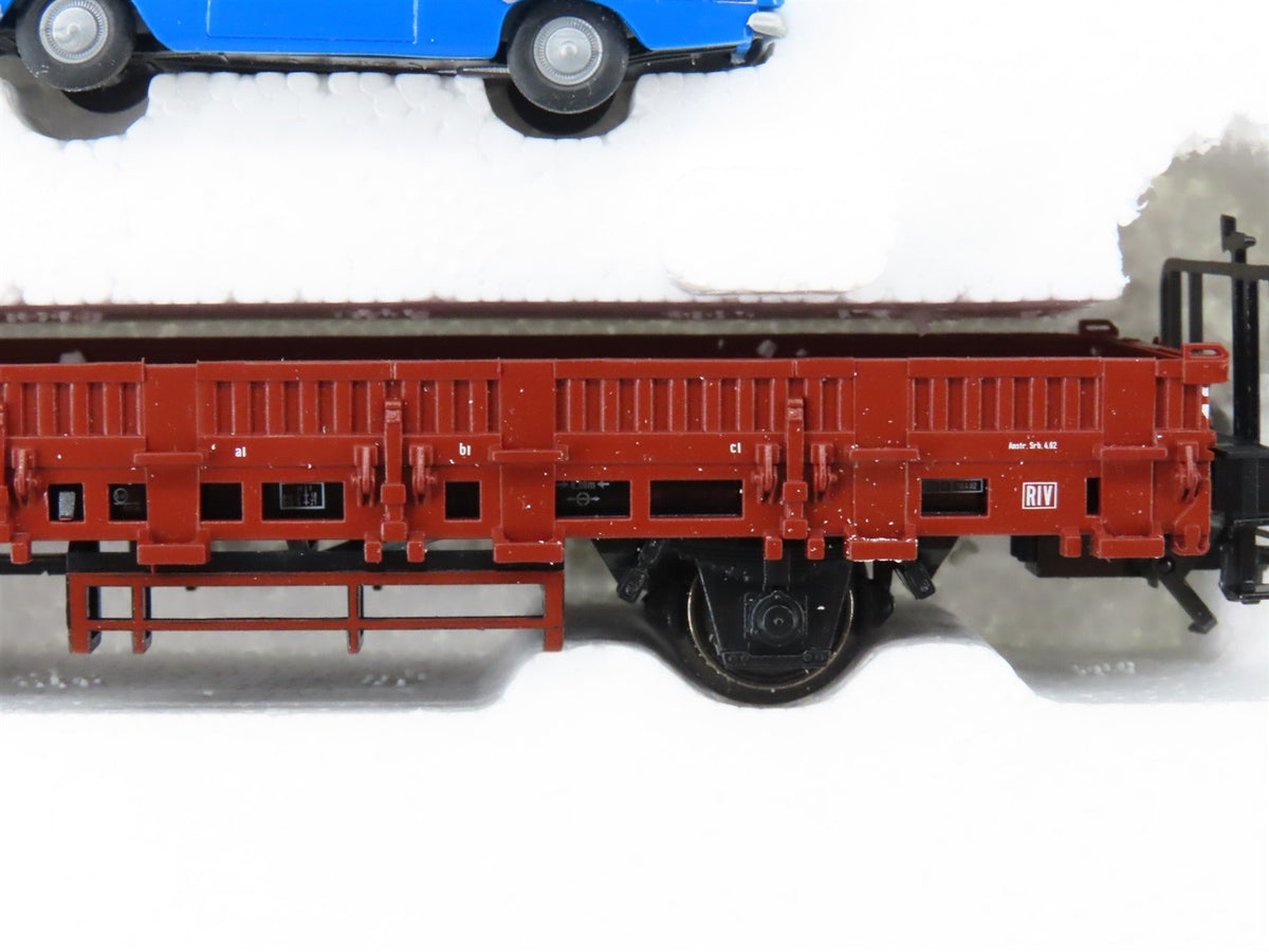 HO Scale Marklin 42992 DB Westerland Passenger Car &amp; Auto Transport Set