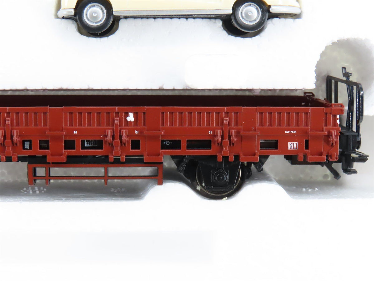 HO Scale Marklin 42992 DB Westerland Passenger Car &amp; Auto Transport Set