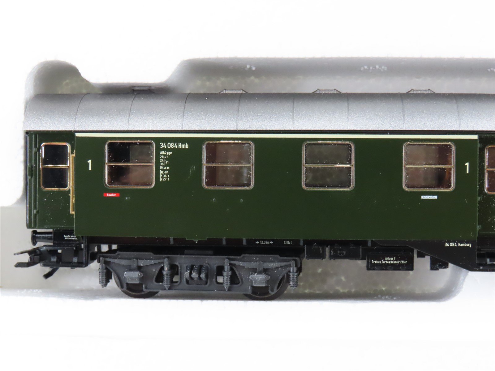 HO Scale Marklin 42992 DB Westerland Passenger Car & Auto Transport Set