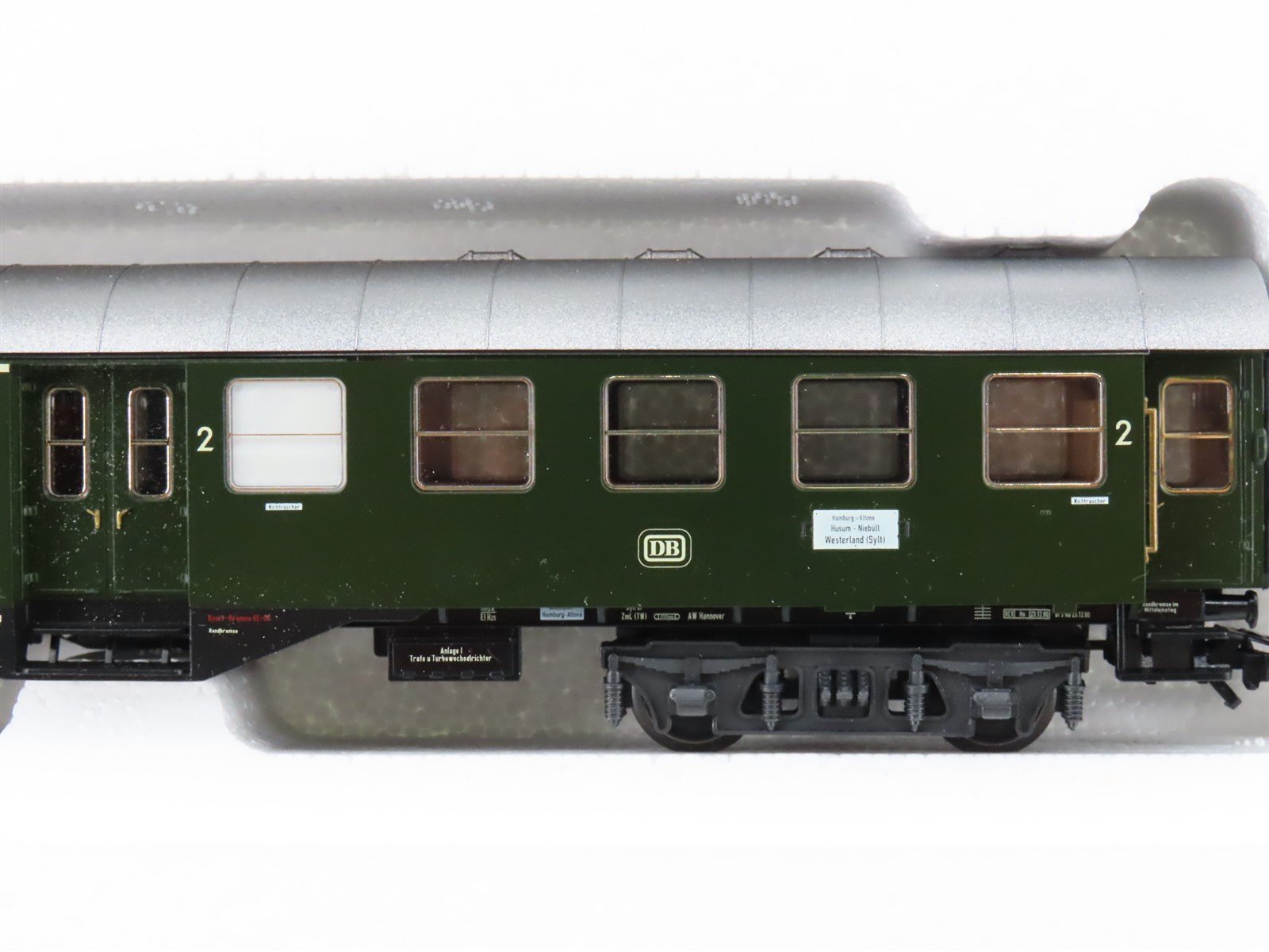 HO Scale Marklin 42992 DB Westerland Passenger Car & Auto Transport Set