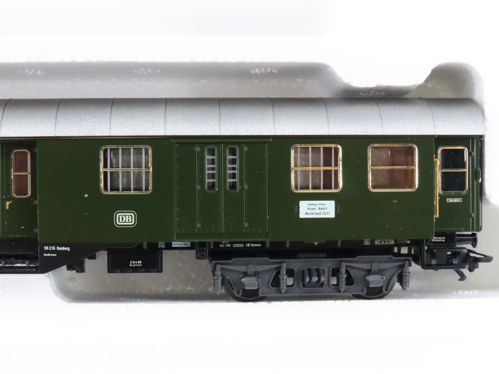 HO Scale Marklin 42992 DB Westerland Passenger Car & Auto Transport Set