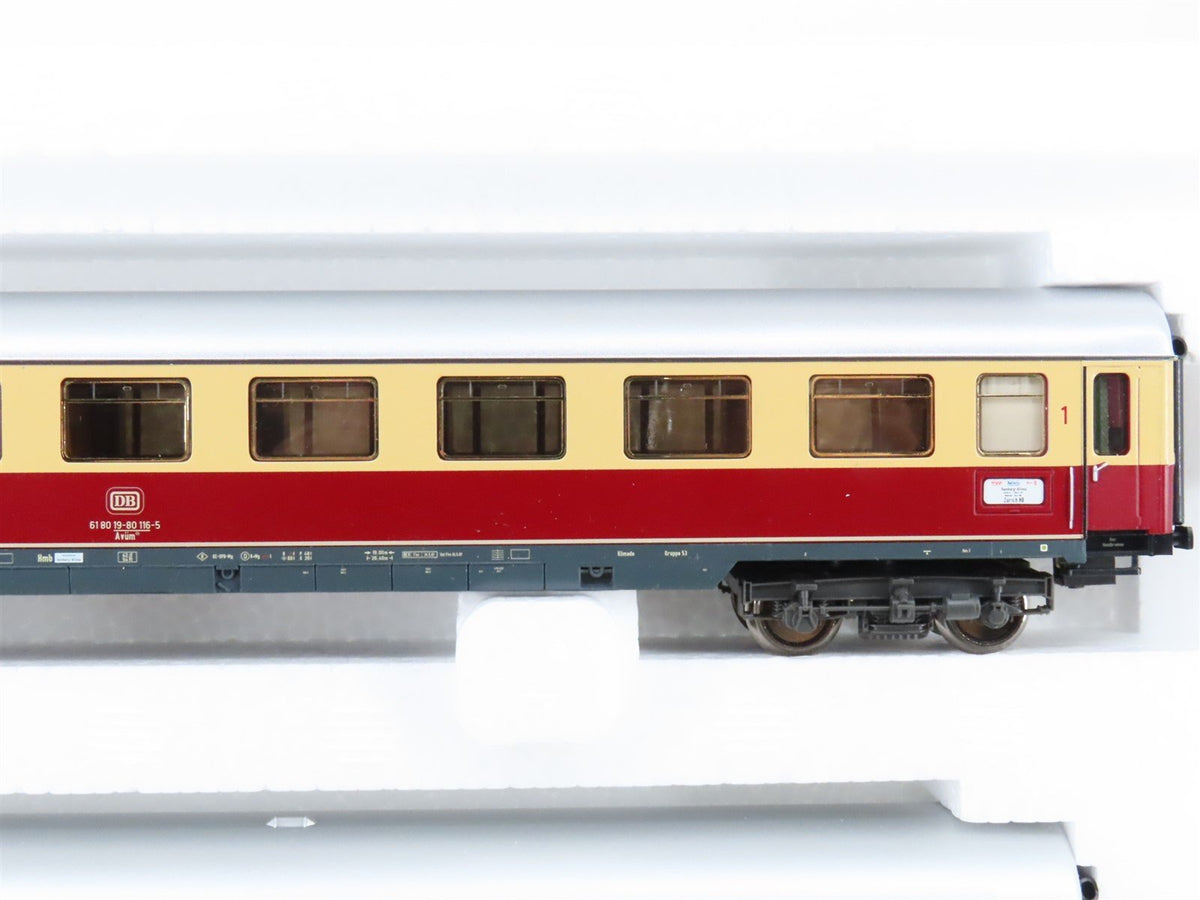 HO Scale Marklin 42991 DB Trans European Express 1st Class Passenger 3-Car Set