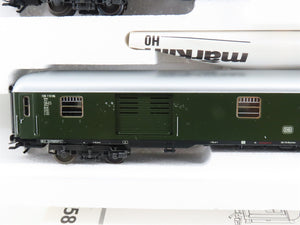HO Marklin 42758 DB German Federal Railroad Era III Express 3-Car Passenger Set