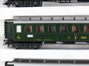 HO Scale Marklin 42385 SBB-CFF-FFS Swiss Federal 3-Car Express Passenger Set