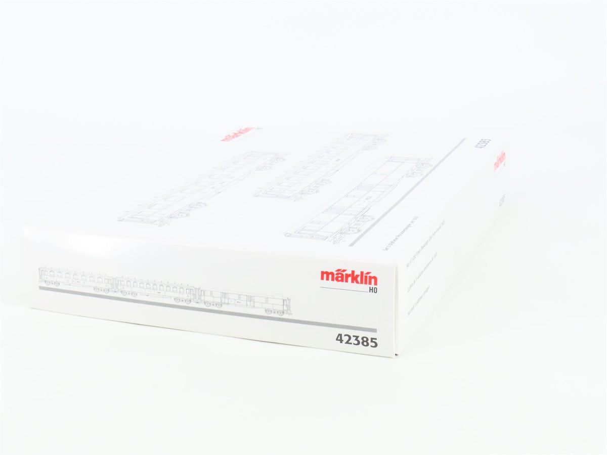 HO Scale Marklin 42385 SBB-CFF-FFS Swiss Federal 3-Car Express Passenger Set