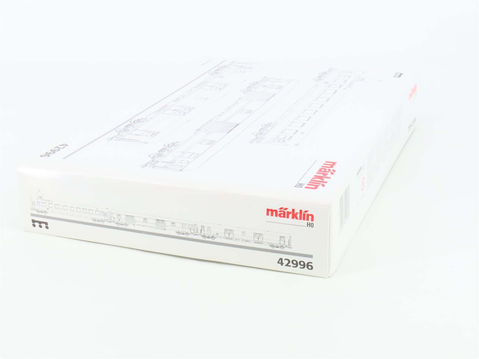 HO Marklin 42996 DB AG German Railway Era V Measurement Passenger 3-Car Set