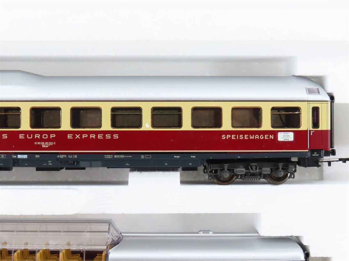 HO Scale Marklin 42990 DB Trans European Express &quot;Rheingold&quot; 3-Car Passenger Set