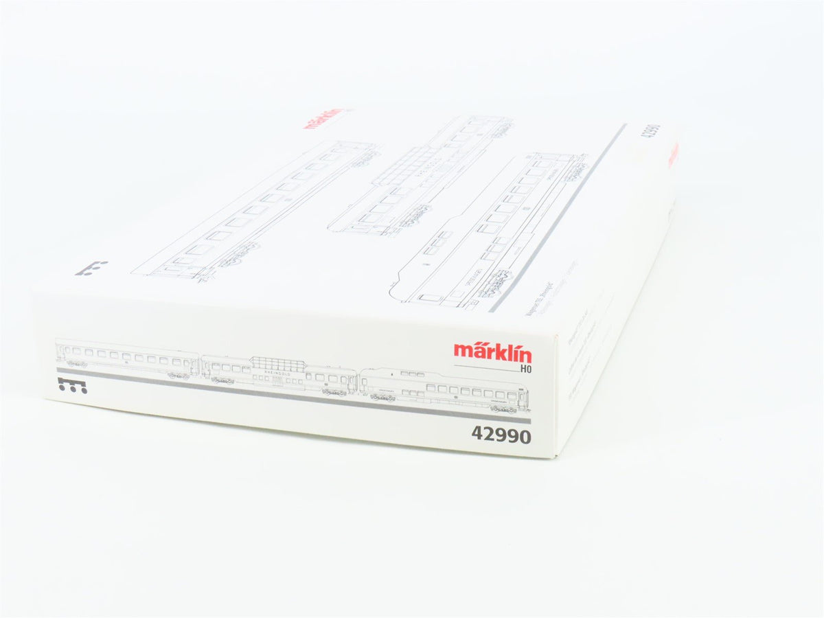 HO Scale Marklin 42990 DB Trans European Express &quot;Rheingold&quot; 3-Car Passenger Set